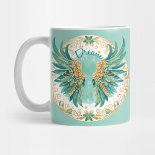 Angel Wings Watercolor Dream Mug